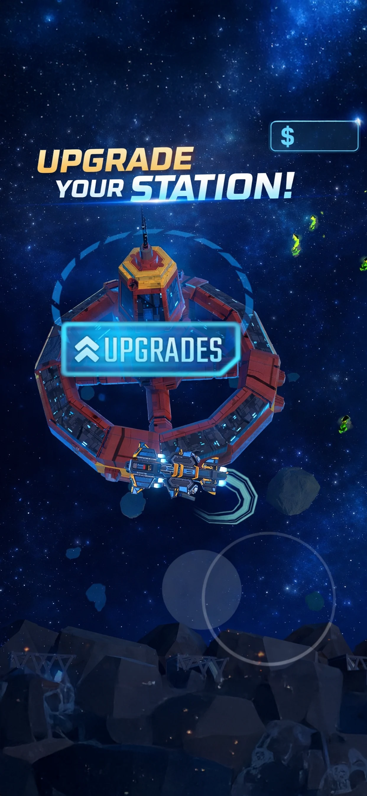 Galaxy idle screenshot
